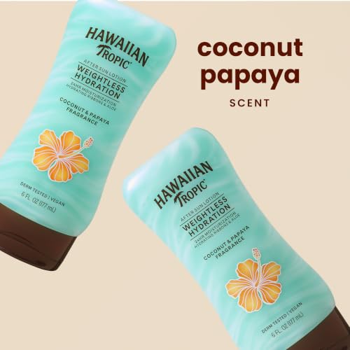 Hawaiian Tropic Weightless Hydration After Sun Lotion, 6 Fl Oz (2 Pack) - image 2