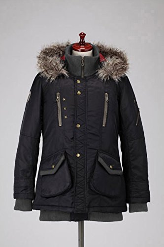 【52％引】ロッソ ROJ-926 ブラック（S）ミリタリー ナイロンジャケット Amazon | RossoStyleLab ROJ-926 ミリタリー ナイロンジャケット