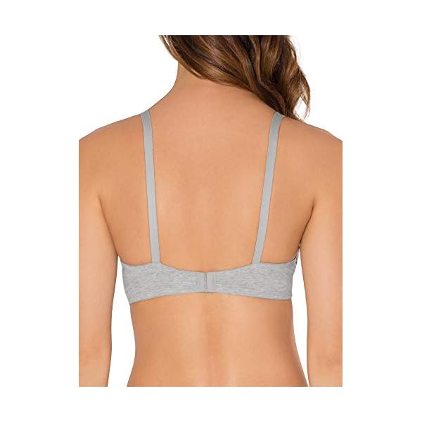 Fruit-of-the-Loom-Womens-Lightly-Lined-Underwire-T-Shirt-Bra-2-Pack Fruit of the Loom Women's 2-Pack T-Shirt Bra, Heather Grey/White, 38DDD