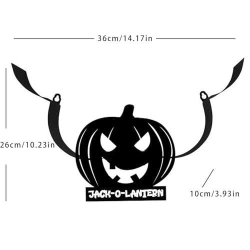 Soporte decorativo de Halloween para papel de cocina, el detalle perfecto para tus fiestas 3