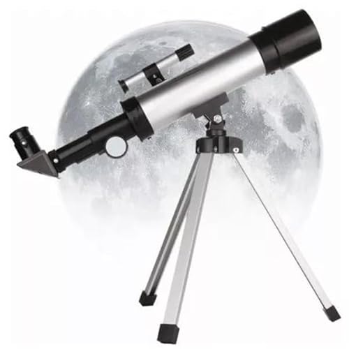 Telescópio Astronômico de Alta Ampliação com Tripé Ajustável - Ideal para Observação da Lua e Estrel