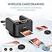CARDSPIN 4PCS Wireless Drawing Remotes for Automatic Card Dealer Machine and 2-in-1 Automacti Card Shuffler & Dealer Machine