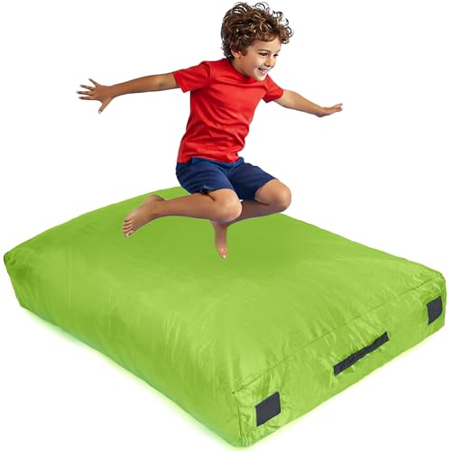 SaferBounce Crash Pad for Kids (5x5 or 3x4)