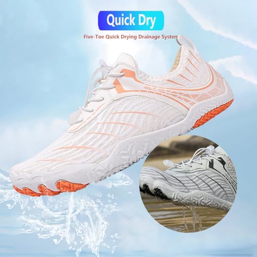 Image of Hike Barefoot Shoes Women Men Pro Water Footwear Wide Toe Box Non-Slip Unisex Athletic Outdoor Running Shoes
