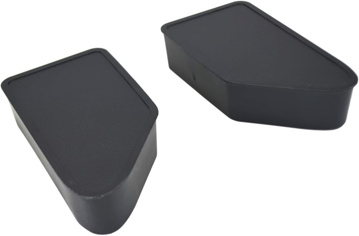 PT Auto Warehouse BB-GM549A-TG - Stake Pocket Cover Caps Bed Rail Hole Plugs Waterproof - Left/Right Pair