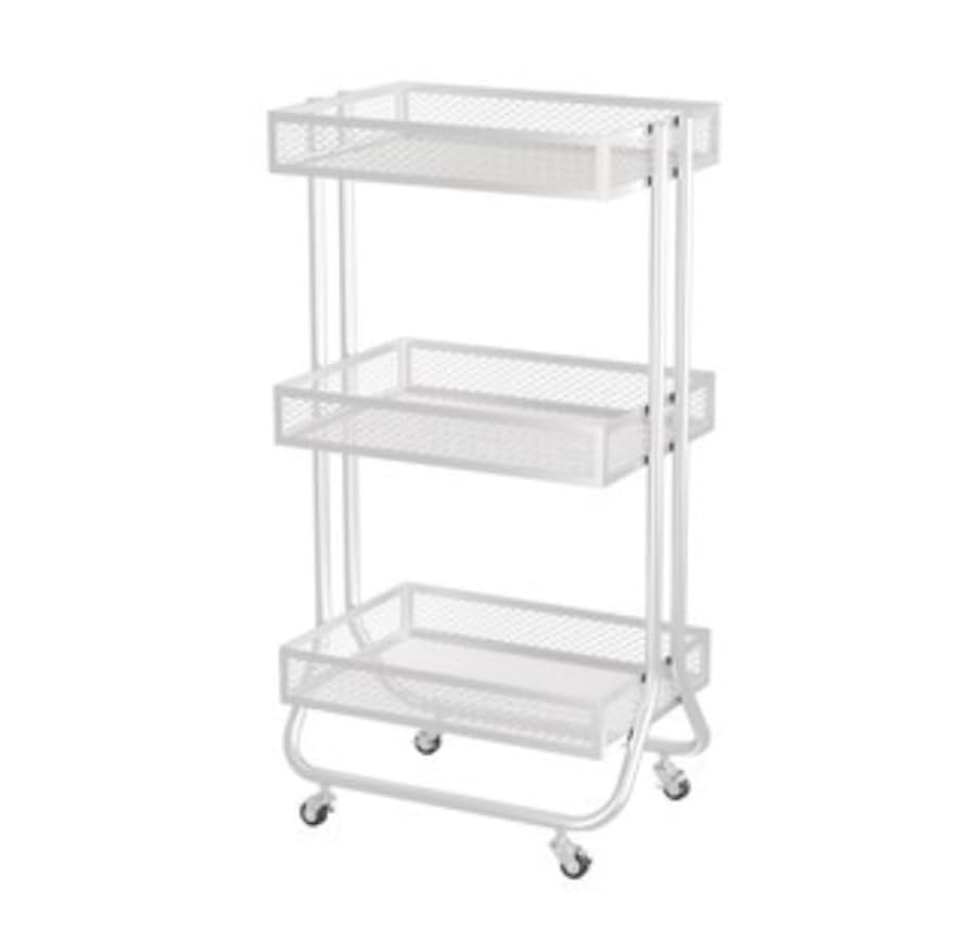 キッチンカート　キッチンワゴン　トロリーカート Amazon.co.jp: キッチンワゴン キッチンラック キャスター付き