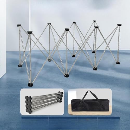 Mesa de trabajo portátil con soporte de acero para proyectos en el garaje 6