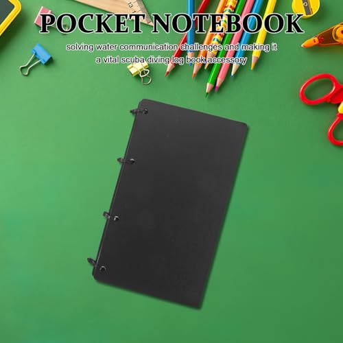 Cuaderno de bitácora para buceo con bolígrafo resistente al agua para exploración 5