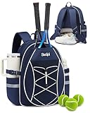 Sucipi Tennis Bag for Kids, Professional Youth Tennis Bag Backpack to Hold 2 Rackets, Tennis Christmas Gifts...