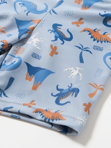 Playshoes Jungen UV-Schutz Badehose Schwimmhose Badeshorts Badebekleidung, Shorts Dino Allover, 110/116