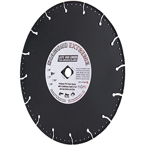 Can a diamond saw blade cut metal