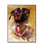 2. Größe: 40 * 50 cm / 16 * 20 Zoll kein Rahmen ungiftig, Umweltschutz, Material: Gebildet von einem dünnen, aber haltbaren Leinen, Qualitätspinsel und sicherer Acrylfarbe, aber nicht essbar.