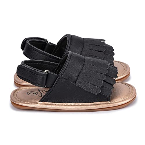 Infant Boys Girls Open Toe Tassels Shoes First Walkers Shoes Summer Toddler Flat Sandals Sandal for Girls2