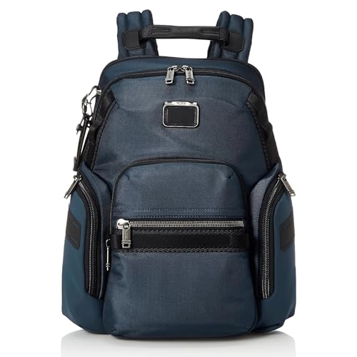 Image of TUMI - Alpha Bravo Navigation Backpack - Everyday Travel and Commute Bag - Fits Up to 15 inch Laptop - 16.0 inch X 14.0 inch X 7.3 inch - Navy