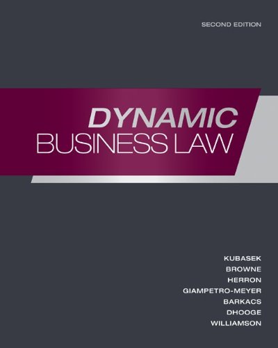 Loose-Leaf Dynamic Business Law
