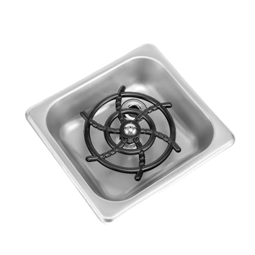 Lavavasos Automático, G1/2 de Acero Inoxidable Limpiador de Vasos para Fregadero de Cocina con 2 Mangueras de Conexión Accesorio Práctico para Bar Pub Restaurante y Cafetería