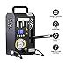 5T Hydraulic Heat Press Machine with 5Tons Dual Heating Plates 4.1x4.7 Inches Manual Heat Press Machine with Temperature Controller LCD Screen