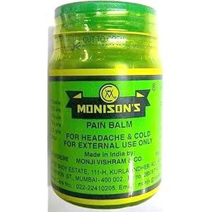 LOGY Monison Ayurvedic Pain Balm, 100 g Pack of 2