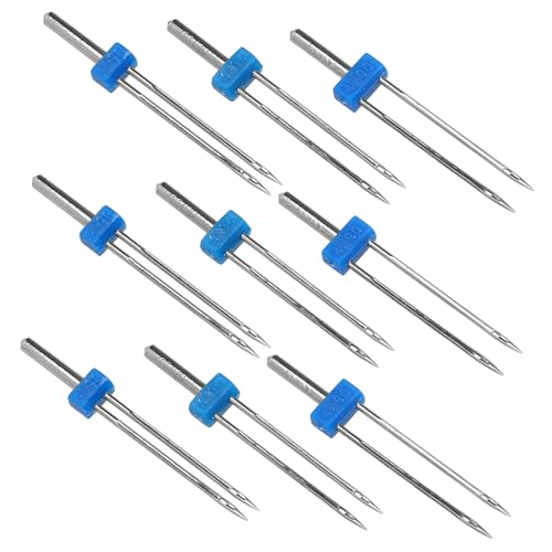Aiguilles de couture double chas polyvalentes pour créations de vêtements - 2