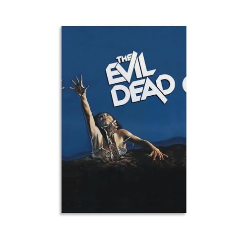 RWTWQGEQWGR Póster decorativo de la película de terror para pared, diseño estético, 20 x 30 cm, estilo sin marco