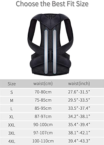 Correcteur de posture clavicule ajustement retour taille XXL mixte - 5