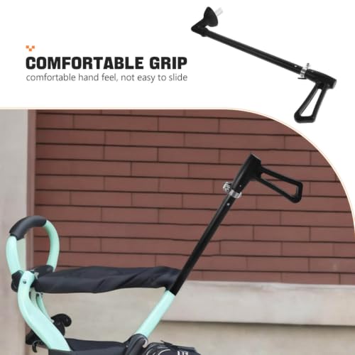 SOIMISS Ergonomische Scooter Schiebestange Ersatzgriff für Kinderroller Und Kinderwagen Stabile Ausziehbare Schubstange mit Schnellverschluss Praktisches Baby Kinderwagen ZubehöR