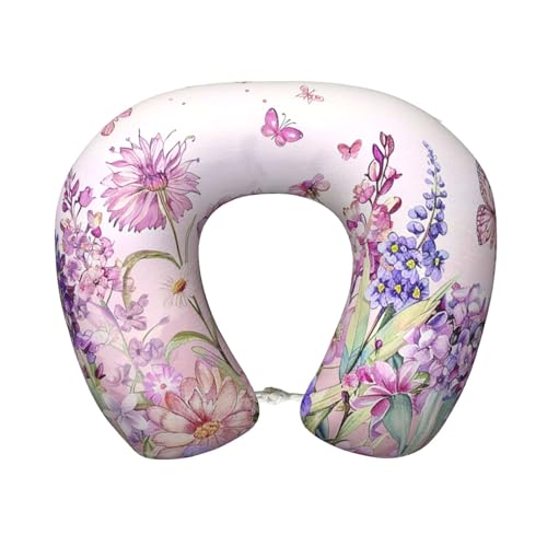Almohada de espuma viscoelástica tamaño único para viaje miniatura 1