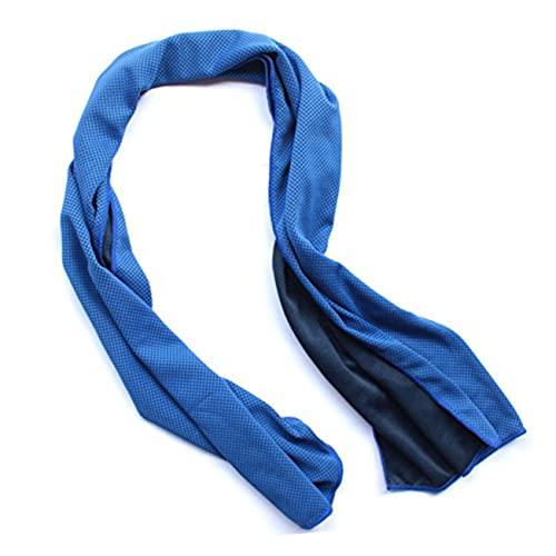 BESPORTBLE Cooling Neck Gaiter for Yoga Outdoor Sports Instant Wet Reusable Cold Towel Spa Headband Grey