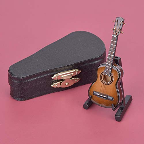 Oumefar Modèle de Guitare Miniature 8 cm modèle de Guitare en Bois Maison de poupée Instrument de Musique Petit… - Les Beatles, Paul McCartney, John Lennon, RIngo Starr, George Harrison Oumefar Modèle de Guitare Miniature 8 cm modèle de Guitare en Bois Maison de poupée Instrument de Musique Petit… – Image 6