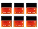 DEUXER(デューサー) ミディアムソフトワックス3(6個セット) ヘアワックス フローラルベリー