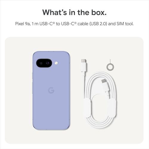 Image of Google Pixel 9a, 128GB, Iris - Unlocked (Renewed)