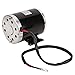 SPYMINNPOO 12V 500W Brush Power Motor Electric Vehicle Scooter, Metal Lightweight Easy to Install Suitable for Two Four Wheels Scooter