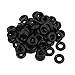 Aexit 50pcs 12mmx3.5mm Electrical equipment Nitrile Butadiene Rubber O Ring Oil Sealing Ring ket Black