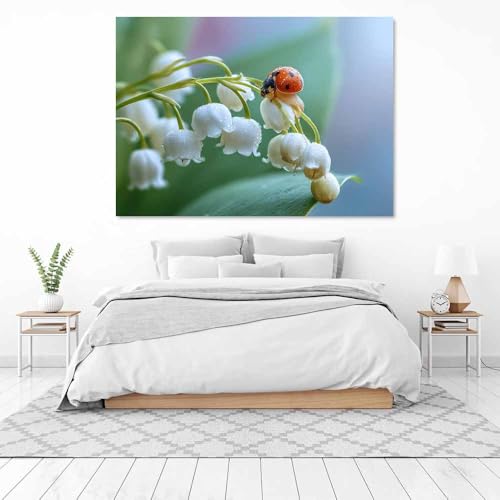Impression sur toile fleurs pour habiller un mur vide sans encombrer - 3
