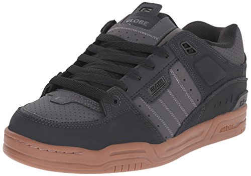 Image of Globe Mens Fusion Skate Shoes, Night /Charcoal /Gum, 14 M US