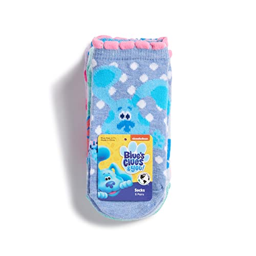 Nickelodeon Girls' Blues Clues & You 5 Pack Shorty Socks3