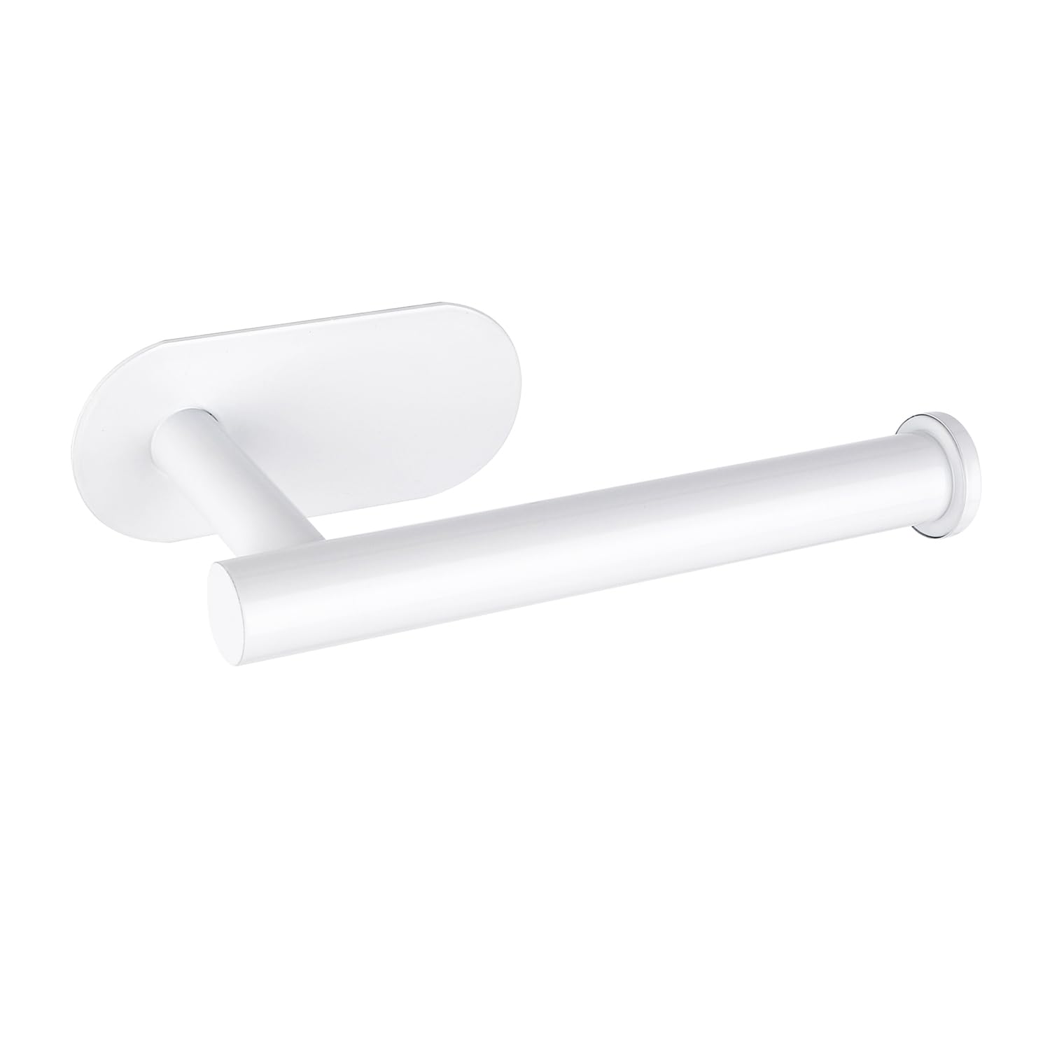 Soporte de papel higiénico autoadhesivo, de acero inoxidable grueso de alta calidad, resistente al óxido, soporte para rollo de papel higiénico, sin perforaciones, para baño, cocina, baño, color