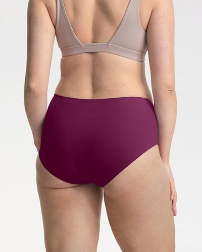 Neione Women's Cotton Underwear No Show Hipster Panties with Seamless Look No Panty Lines4