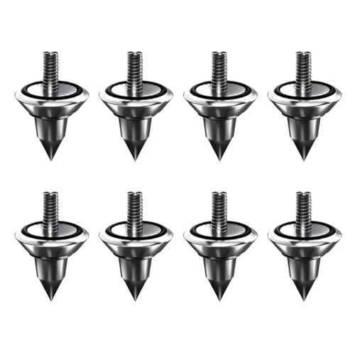 Base de pies cónicos amortiguadores M8 que absorbe los golpes acústicos para altavoz HiFi 8 uds