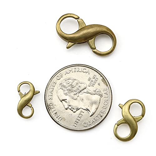 Yyangz 3Pcs Double Opening Lobster Clasp Lock Necklace Connector Diy Jewelry Repair Kit Bracelet Extender Clasps For Bracelet Necklace Jewelry Closing #TOP3