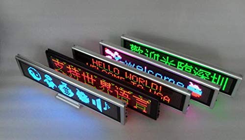 Panneau LED intérieur pour affichage de texte modulable 1-2 lignes - 2