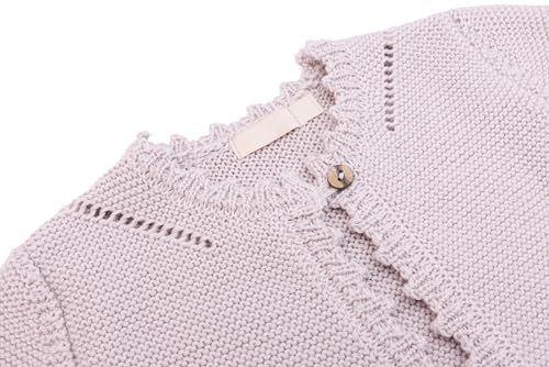 Image of Lilax Baby Girls' Long Sleeve Shrug, Knit Girls Cardigan, Childrens Bolero