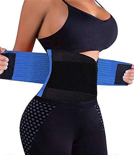 Generic Workout Waist Trainer for Women Men Waist Trimmer Loose Ab Belt Corset Waist Cincher Slimming Body Shaper