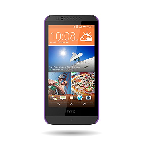 Htc Desire 510 Case, By Coveron® Ultra Slim Matte Soft Touch Hard Back 1 Pc Case For Htc Desire 510 (2014) - Purple #TOP1