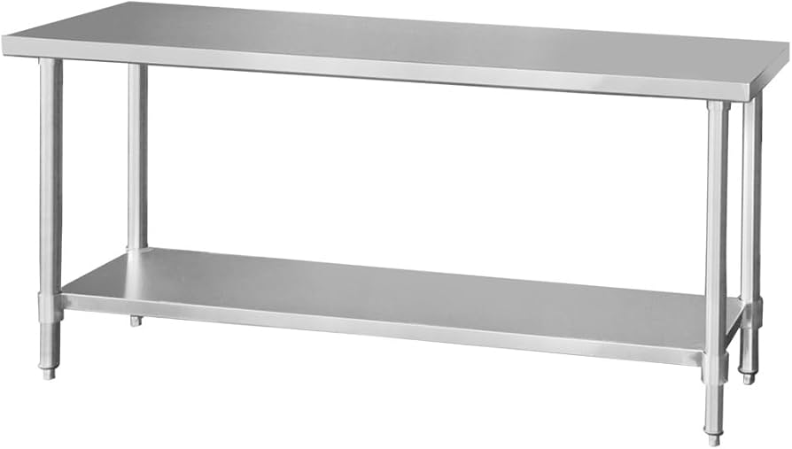 Amazon.co.jp: ステンレス 作業台 業務用 調理台 厨房 1800×450×800 板