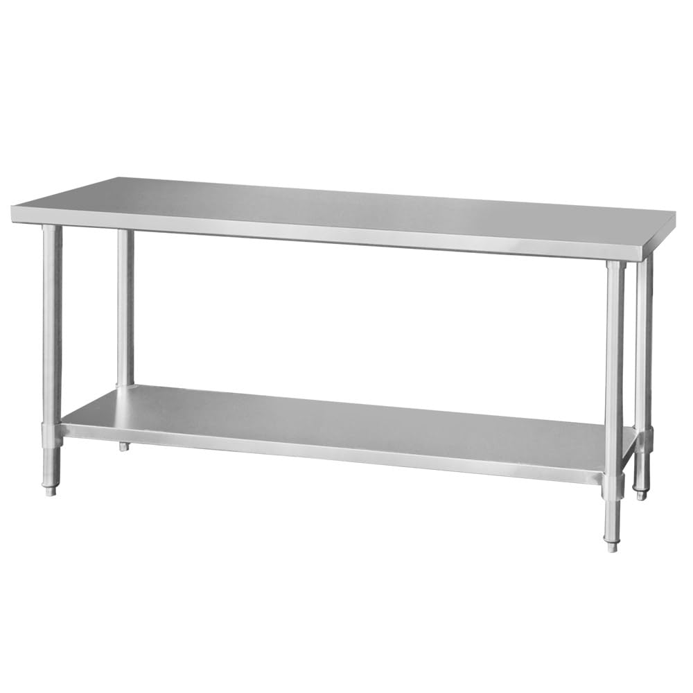 Amazon.co.jp: ステンレス 作業台 業務用 調理台 厨房 1800×450×800 板