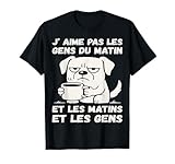 chien,j' aime pas les gens du matin,matin,gens,j' aime pas les gens,café,