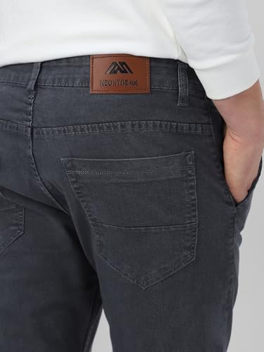 Image of Neostreak Men's Slim Fit Mid Rise Jeans Stretchable
