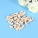 HEALLILY 50pcs Madera Cruz Colgantes Perlas Hombres Mujeres Joyas Accesorios para Hacer...