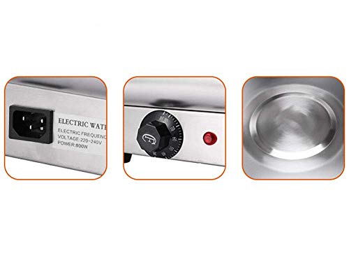 HHTX Speisenwärmer für Partybuffets, 8 Quart Edelstahl Chafers und Buffetwärmer-Sets Buffet Server Chafing Dishes mit… – Bild 6